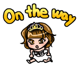 Lucky Sticker in Engish By CHIE SHIBATA sticker #13629711