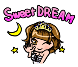 Lucky Sticker in Engish By CHIE SHIBATA sticker #13629714