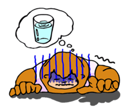 A funny gorilla's sticker sticker #13630619