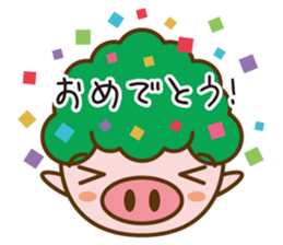 Buhyokkori sticker #13630768