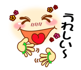 Smiley sign language ver2 sticker #13631059