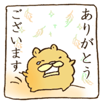 Kawaii! animal's comic sticker #13631956
