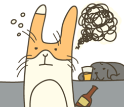 bunny dasso sticker #13632109