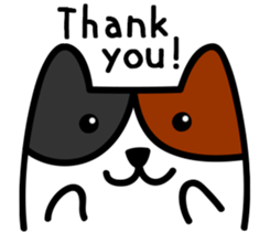 Calico cat.mi-ke mi-ke sticker #13632821