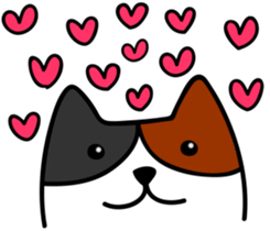 Calico cat.mi-ke mi-ke sticker #13632823