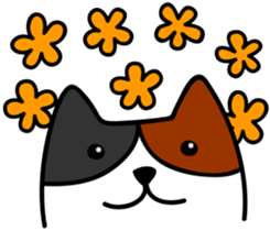Calico cat.mi-ke mi-ke sticker #13632824