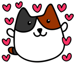 Calico cat.mi-ke mi-ke sticker #13632827