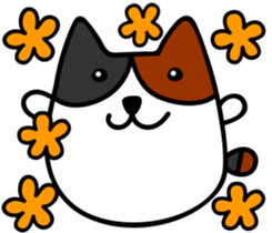 Calico cat.mi-ke mi-ke sticker #13632828