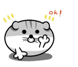 Ball cat! sticker #13632860
