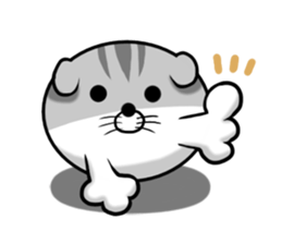 Ball cat! sticker #13632884