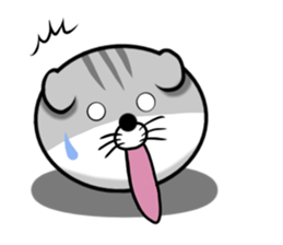 Ball cat! sticker #13632885