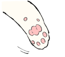 White Cat MOCHI sticker #13633012