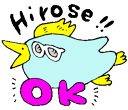 Mr.& Mrs.Hirose sticker #13634442