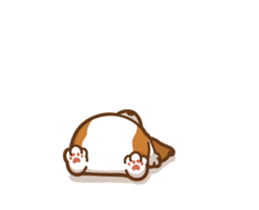 Corgi Dog Kaka - animated sticker vol. 1 sticker #13634546