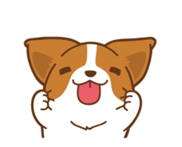 Corgi Dog Kaka - animated sticker vol. 1 sticker #13634550