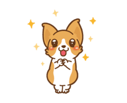 Corgi Dog Kaka - animated sticker vol. 1 sticker #13634551