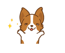 Corgi Dog Kaka - animated sticker vol. 1 sticker #13634556