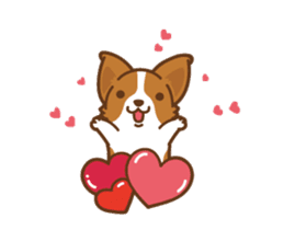 Corgi Dog Kaka - animated sticker vol. 1 sticker #13634557