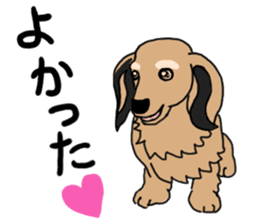 Miniature Dachshund LEO sticker #13634836