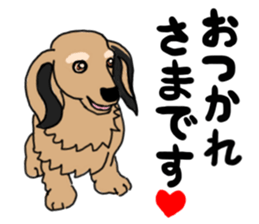 Miniature Dachshund LEO sticker #13634837