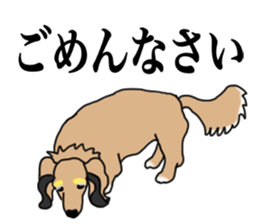 Miniature Dachshund LEO sticker #13634847