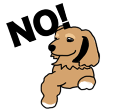 Miniature Dachshund LEO sticker #13634852