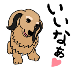 Miniature Dachshund LEO sticker #13634858
