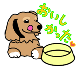 Miniature Dachshund LEO sticker #13634861