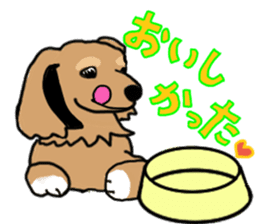 Miniature Dachshund LEO sticker #13634861