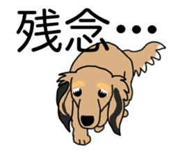 Miniature Dachshund LEO sticker #13634862
