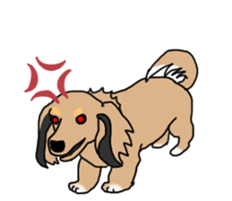 Miniature Dachshund LEO sticker #13634863