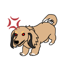 Miniature Dachshund LEO sticker #13634863