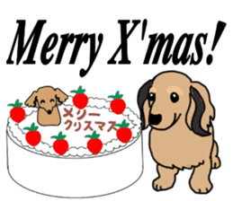 Miniature Dachshund LEO sticker #13634867