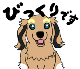 Miniature Dachshund LEO sticker #13634868