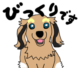 Miniature Dachshund LEO sticker #13634868