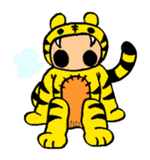 Kotarou of The team's mascots sticker #13636000