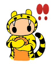 Kotarou of The team's mascots sticker #13636006