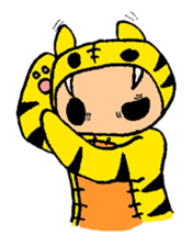 Kotarou of The team's mascots sticker #13636017