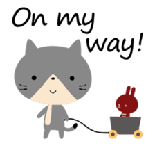 Move! Animation Cat2 [Birthday and more] sticker #13636422