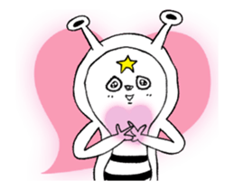 Who are you? alien? sticker #13636642