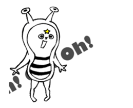 Who are you? alien? sticker #13636644