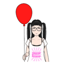 Move! Appropriate Mika...4 (daily basis) sticker #13637426