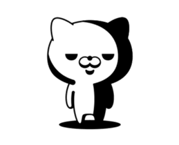 Move! Annoying cat sticker #13637541