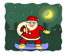 Santa and christmas <Animated Stickers> sticker #13637809