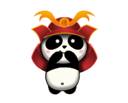 SAMURAI PANDA BEAR 2 (animated) sticker #13638111
