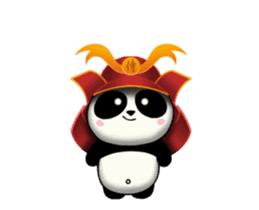 SAMURAI PANDA BEAR 2 (animated) sticker #13638114