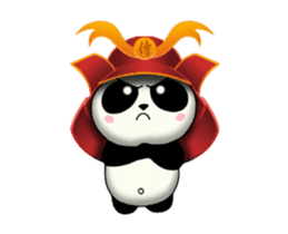 SAMURAI PANDA BEAR 2 (animated) sticker #13638115