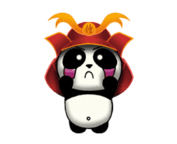 SAMURAI PANDA BEAR 2 (animated) sticker #13638116
