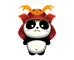SAMURAI PANDA BEAR 2 (animated) sticker #13638117