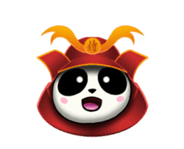 SAMURAI PANDA BEAR 2 (animated) sticker #13638120